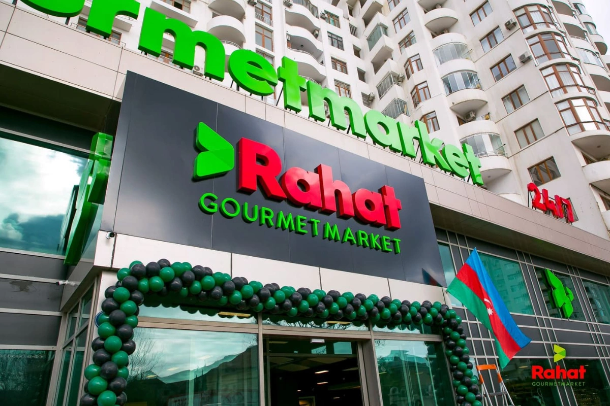 “Rahat” supermarketlər şəbəkəsinin Bakıda daha bir filialı - “Rahat Gourmetmarket” fəaliyyətə başladı - FOTO